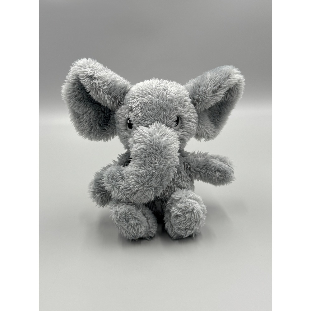 HB Gray Baby Vision Elephant Plush 8 Inch Stuffed Animal